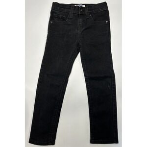 Levis Denizen Black Jeans‎ Girls Youth Size 5 Denim Skinny Fit Modern